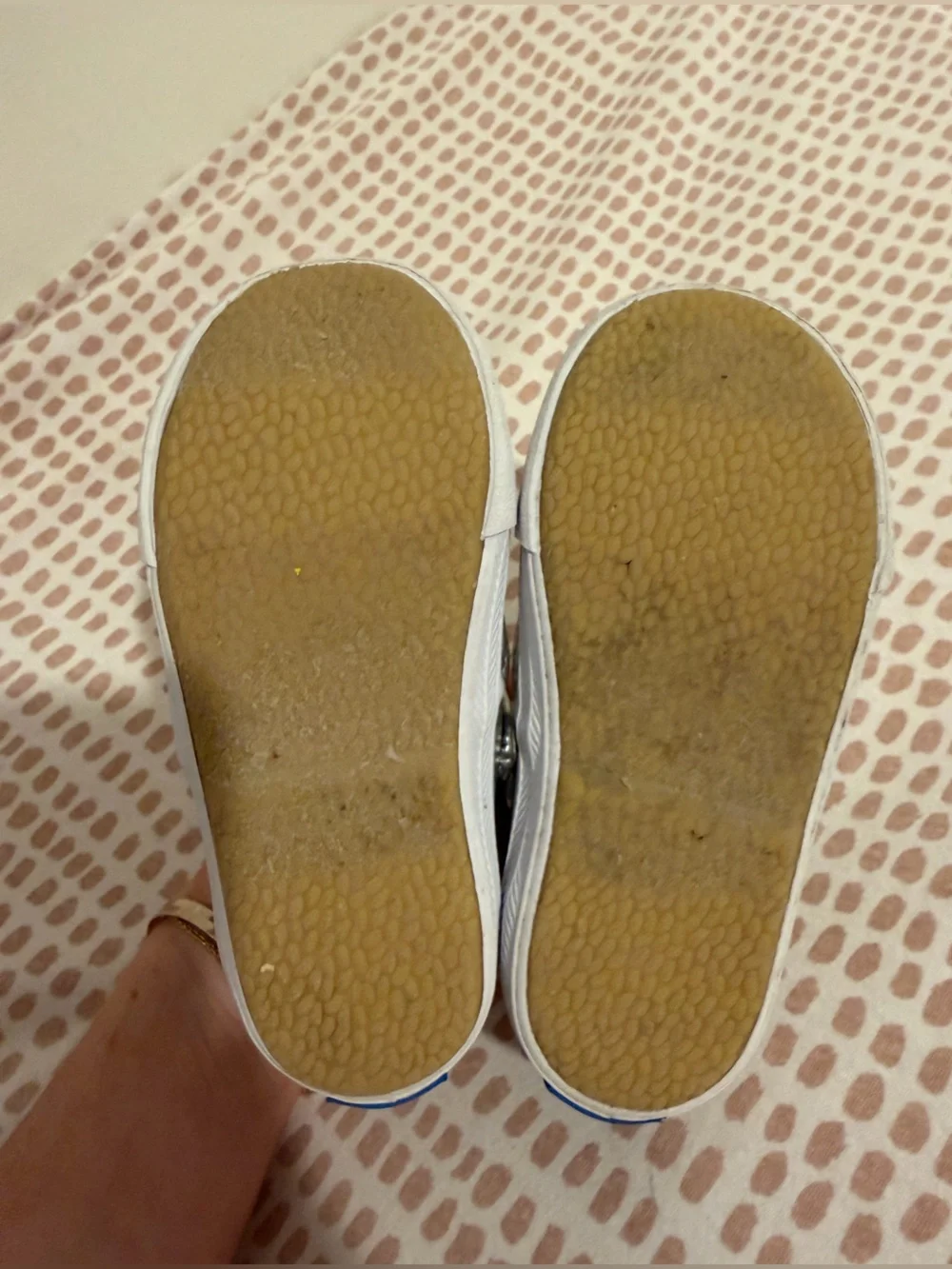 Keds Metallic Silver T-Strap Toddler Dress Shoes
